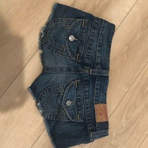 True Religion Size 28 Jean shorts